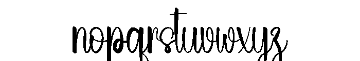 Big Candy Font LOWERCASE