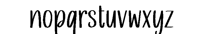 Big Daddy Font LOWERCASE