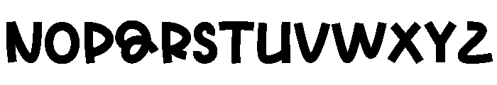 Big Dollar Font LOWERCASE