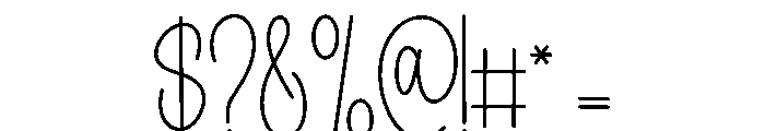 Big Heart Font OTHER CHARS