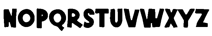 Big Kids Font LOWERCASE