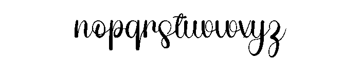 Big Problem Font LOWERCASE