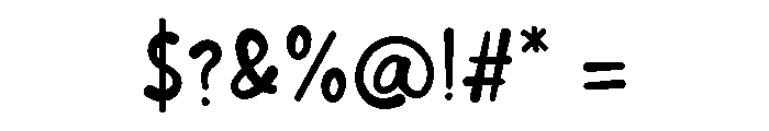Big September Font OTHER CHARS