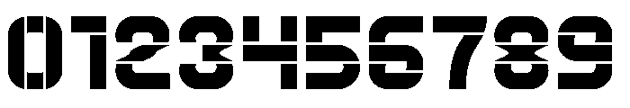 Big Space Bold Font OTHER CHARS