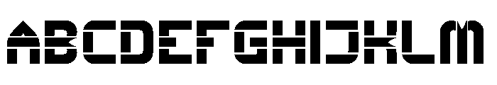 Big Space Bold Font UPPERCASE