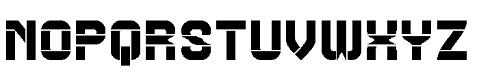 Big Space Bold Font UPPERCASE