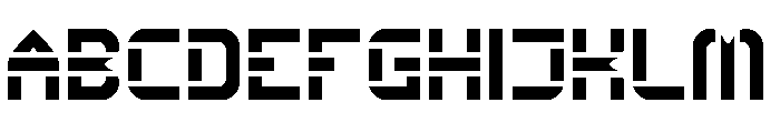 Big Space-Light Font UPPERCASE