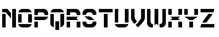 Big Space-Light Font UPPERCASE