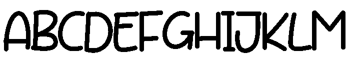 Big Susu Font UPPERCASE