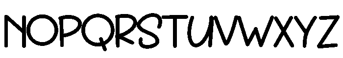 Big Susu Font UPPERCASE
