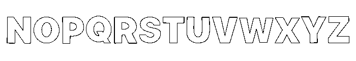 Big melon fruit Font LOWERCASE