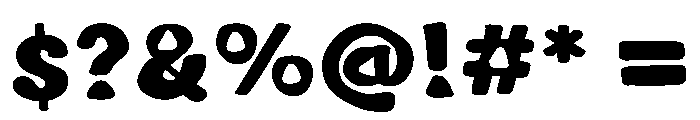 BigEarth Font OTHER CHARS