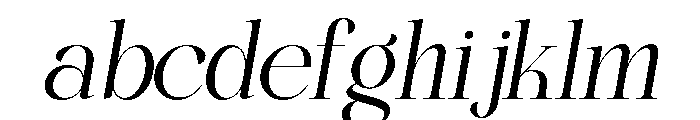 Bigalfia Italic FONT