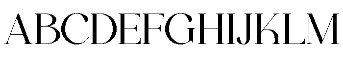 Bigalfia Regular Font UPPERCASE
