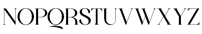 Bigalfia Regular Font UPPERCASE
