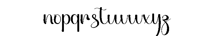 Bigbabby Font LOWERCASE