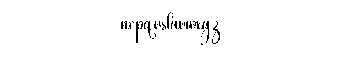 Bigbaby Font LOWERCASE