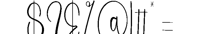 Bigbook Font OTHER CHARS