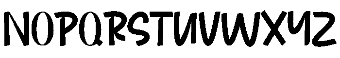 Bigbos Creator Font UPPERCASE