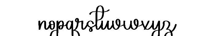 Bigboy Handsome Font LOWERCASE