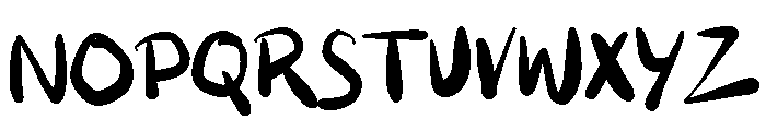 Biges Font UPPERCASE
