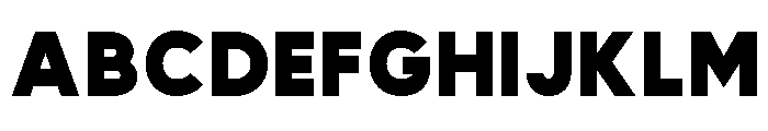 Bigframe Regular Font UPPERCASE