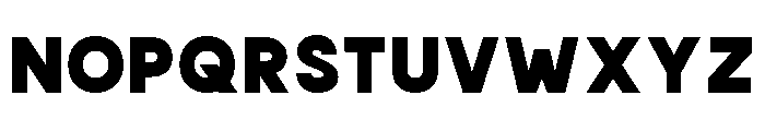 Bigframe Regular Font UPPERCASE