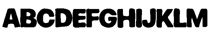Biggie Candy Regular Font UPPERCASE