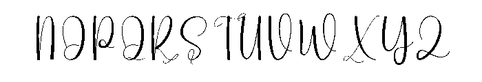 Bighome2 Font UPPERCASE