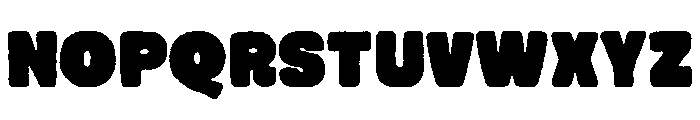 Bigman Smallman Regular Font UPPERCASE