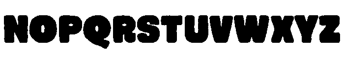 Bigman Smallman Regular Font LOWERCASE