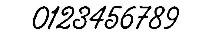 Bigman Smallman Script Regular Font OTHER CHARS