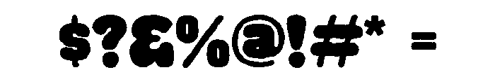BigmanSmallman-Regular Font OTHER CHARS