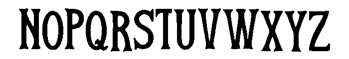 Bignay Font UPPERCASE