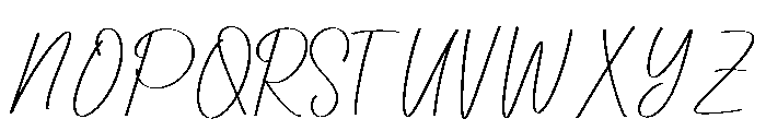 Bigolla Regular Font UPPERCASE