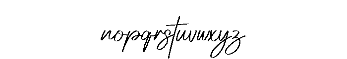 Bigolla Regular Font LOWERCASE