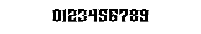 Bigroar Font OTHER CHARS