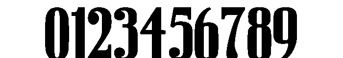 Bigtop Vintage Regular Font OTHER CHARS