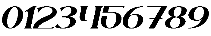 Bigvalue Italic Font OTHER CHARS