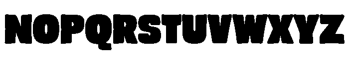 Bigvora Display Font UPPERCASE
