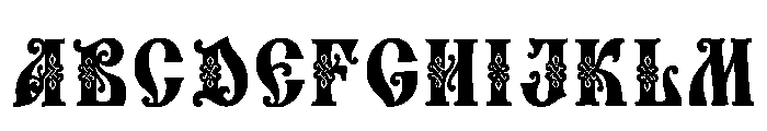 Biha Regular Font UPPERCASE