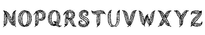 Bijou Regular Font LOWERCASE