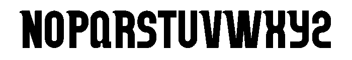 Bike Groksu Font LOWERCASE