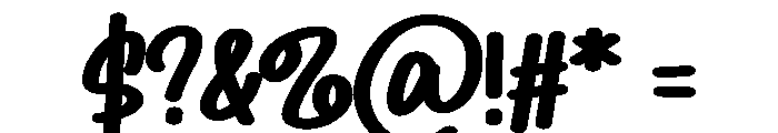 Bikesi Font OTHER CHARS