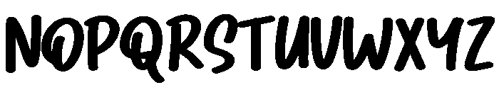 Bikesi Font UPPERCASE