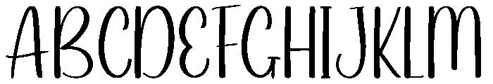 Biking Font UPPERCASE