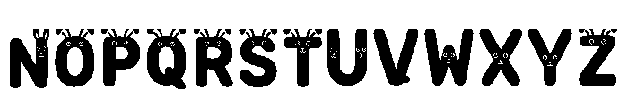 Bila Regular Font LOWERCASE
