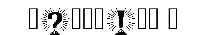 Bilal Regular Font OTHER CHARS