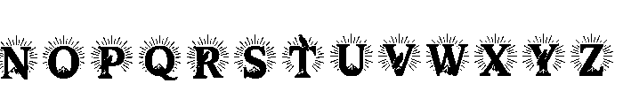 Bilal Regular Font UPPERCASE