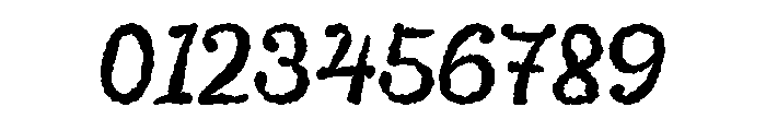 Bileso Rough Script Font OTHER CHARS